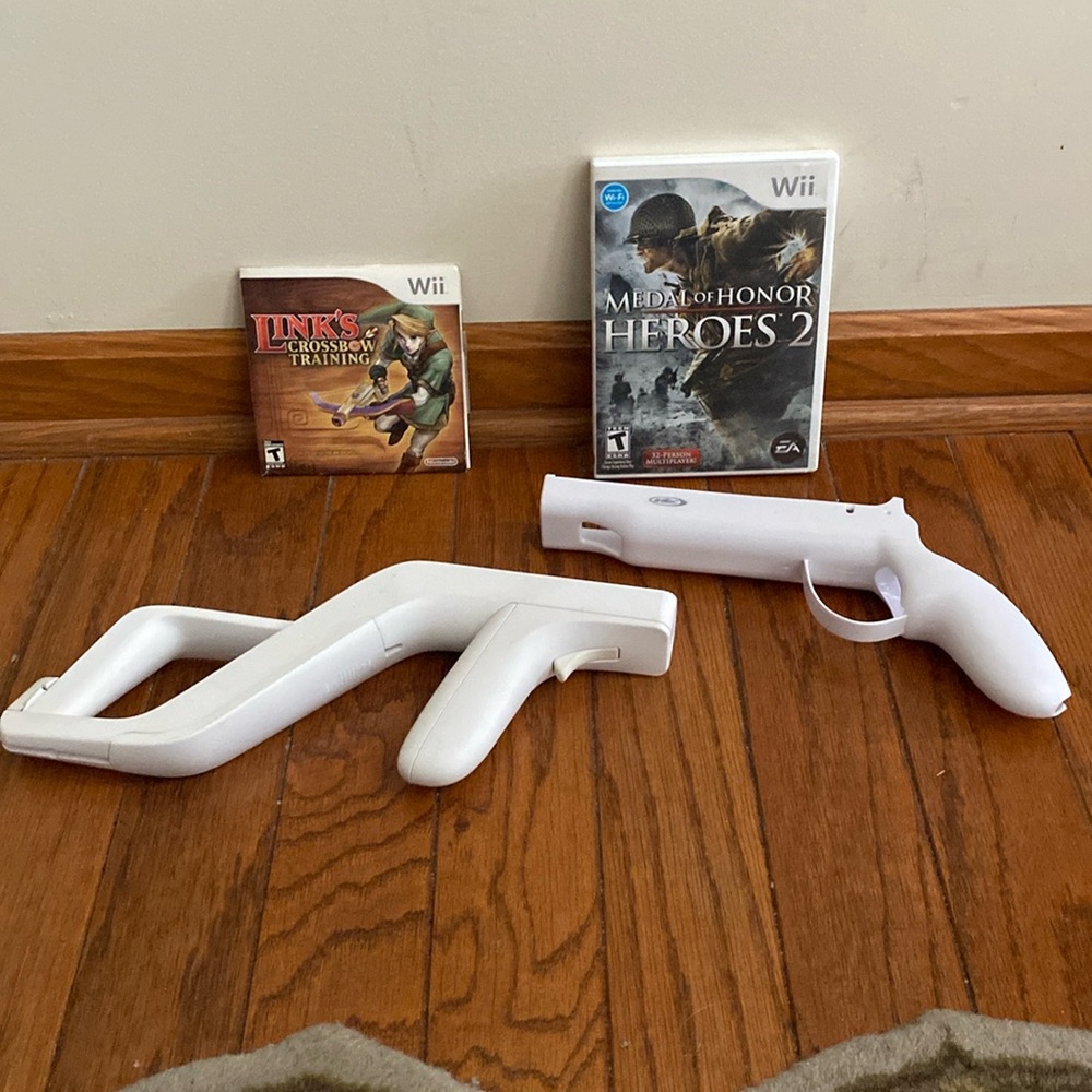 Nintendo Wii White Zapper Gun Controller